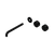 Serenity Wall Basin Set 220mm Offset spout with Metal Handle Trim Kit Only Matte Black [311118]