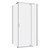 Trinidad Shower Screen (only) Square 940mm x 940mm Chrome [124053]