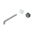 Serenity Progressive Wall Basin Mixer 220mm Spout with Verde Alpi Handle Trim Kit Only Chrome [311086]