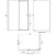 Trinidad Shower Screen (only) Rectangle 1140mm x 840mm Chrome [124054]