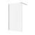 M-Series Wall Mount Shower Screen Panel 960mm x 2000mm Clear Glass/Chrome Fittings [131372]