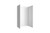 3-Sided Shower Wall 1178mm x 878mm [133807]