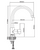 Projix Sink Mixer Gooseneck Black LF [201028]