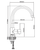 Projix Sink Mixer Gooseneck Brushed Nickel LF [285570]