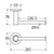Axle Hand Towel Rail/Roll Holder Urban Brass [311613]