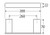 Tono Single Towel Rail 300mm Matte Black [311573]