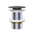 Pop-Up 32mm x 70mm Non-Overflow Basin Waste Forest Domed Solid Surface Cap [311582]