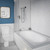 Recline II Rectangle Bath 1510mm White [134171]