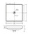 Aluca Square Semi-Inset Basin Gloss White [313134]