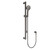 Care Rail Shower with Push Pull Slider Gunmetal [313418]