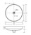 Aluca Round Semi-Inset Basin Gloss White [313430]