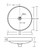 Aluca Round Semi-Inset Basin Matte Black [313427]