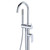 Empire Slim Floor Mounted Bath Mixer with Hand Shower Chrome [313502]