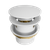 Pop-Up Bath Waste 40mm with Overflow Matte White [313700]