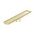 Tile Insert V Channel 600 x 106mm Floor Grate 90mm Outlet Brushed Gold [313641]