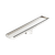 Tile Insert V Channel 600 x 106mm Floor Grate 90mm Outlet Brushed Nickel [313767]