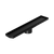 Tile Insert V Channel 600 x 106mm Floor Grate 90mm Outlet Matte Black [313693]