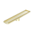 Tile Insert V Channel 600 x 106mm Floor Grate 80mm Outlet Brushed Gold [313765]