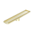 Tile Insert V Channel 600 x 106mm Floor Grate 80mm Outlet Brushed Gold [313765]