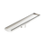 Tile Insert V Channel 600 x 106mm Floor Grate 80mm Outlet Brushed Nickel [313668]