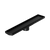 Tile Insert V Channel 600 x 106mm Floor Grate 80mm Outlet Matte Black [313654]