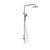 Mecca Care 25mm Grab Rail 900mm Twin Shower Set Chrome [314476]
