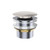 Pull Out Pop Up Bath Waste 40mm Brushed Nickel No Overflow 55mm Thread Length [313482]