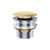 Pull Out Pop Up Bath Waste 40mm Urban Brass No Overflow 55mm Thread Length [313480]