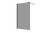 M-Series Wall Fixed Panel Tinted Glass/Black Fittings 1160mm x 2000mm x 10mm [153818]