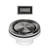 Covered Sink Basket Waste with Overflow Brushed Carbon [310491]