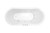 Uno Santai 10-Jet Spa Bath 1700mm White [126421]