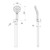 Oxley Hand Shower 4Star Brushed Nickel [312309]