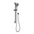 Oxley Rail Shower 4Star Brushed Carbon [312326]