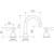 Elegance Lever Basin Set Chrome 5Star Lead Free [301588]