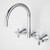 Classic Cross Laundry Set Chrome 4Star Lead Free [301594]