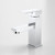 Quatro Solid Basin Mixer Chrome 6Star Lead Free [301600]
