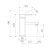 Quatro Solid Basin Mixer Chrome 6Star Lead Free [301600]