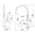 Liano II Sink Mixer Brushed Nickel Lead Free [301587]