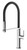Blix Round Flexible Hose Sink Mixer (Black Hose) 5Star Chrome Lead Free [302446]