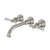 Cromford Wall BasinorBath Set Brushed Nickel Lead Free [302458]