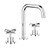 Cross Basin Set Chrome 5Star Lead Free [304974]