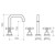 Cross Basin Set Chrome 5Star Lead Free [304974]