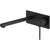 Venice Straight Wall Basin Mixer Set 200mm Spout Matte Black 5Star Lead Free [305138]