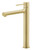 Vivid Slimline Hob Tall Basin Mixer (Straight Spout) 6Star Brushed Gold Lead Free [305350]