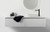 Vivid Slimline Hob Tall Basin Mixer (Straight Spout) 6Star Matte Black Lead Free [306135]