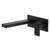 Round Square Wall Basin or Bath Mixer 220mm Spout Matte Black 5Star Lead Free [306306]