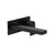 Round Square Wall Basin or Bath Mixer 220mm Spout Matte Black 5Star Lead Free [306306]