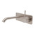 Kaya Up Wall Basin or Bath Mixer Set Square Plate Brushed Nickel 160mm Outlet Lead Free [311021]