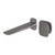 Nuage Wall Basin or Bath Mixer Set 200mm Brushed Carbon Lead Free [309811]
