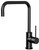 Vivid Slimline Sink Mixer (220mm Squareline Spout) 4Star Matte Black Lead Free [311750]